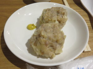 白醤油らーめん@清湯豚骨白醤油拉麺 LABO麺：自家製焼売