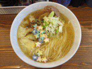 塩ワンタン麺@六花 -Rokka-：ビジュアル：トップ