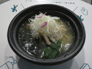 さくらんぼ鶏の鯛スープそば@丸の内×Japan47 ストリートレストラン：ビジュアル