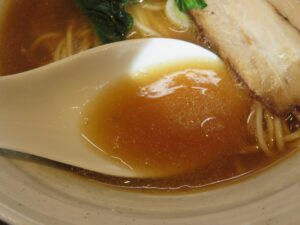 煮干しそば@濃厚煮干しそば 丸にたちばな（橋本駅）スープ