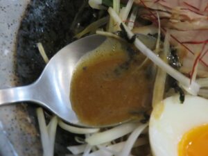 ポタージュカレー麺@ニコニコまぜ麺＆カレー（岩本町駅）タレ