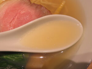 潮らぁ麺@らぁ麺 SUNGO（YRP野比駅）スープ