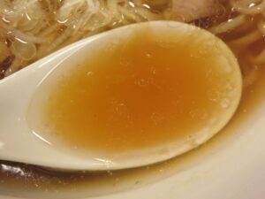 中華そば@中華蕎麦 蒼屋（中野富士見町駅）スープ