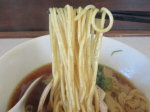 しょうゆSOBA@Rich Noodle CHOP（川間駅）麺