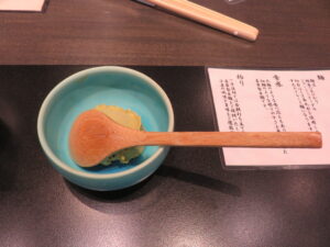 一寸誕生（醤油）@Japanese Noodle 一寸法師（祇園四条駅）抹茶アイス