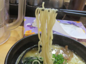 白湯鶏ワンタン麺@ワンタン麺 鶏と雲（東大宮駅）麺