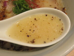 鶏白湯グードル@江戸麺 GOODLE（高田馬場駅）スープ
