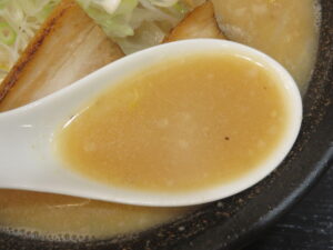 味噌拉麺@札幌味噌拉麺 かける（清瀬駅）スープ