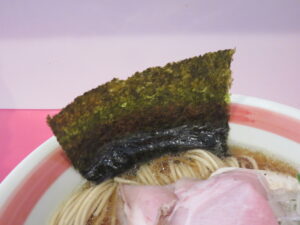 蛤煮干らぁ麺@ハイデンコッコFACTORY 戦慄のワコマチカ（西八王子駅）具：海苔