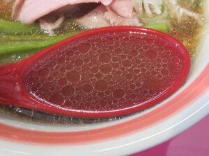 蛤煮干らぁ麺@ハイデンコッコFACTORY 戦慄のワコマチカ（西八王子駅）スープ