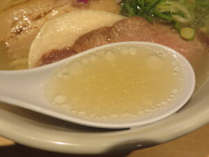 蛤麺@蛤麺しちり（荻窪駅）スープ