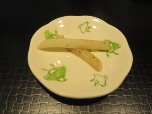 東京クラシック純の塩ラーメン@東京麺人（代々木駅）ジャガイモのキンピラ