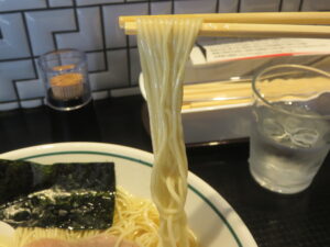 東京クラシック純の塩ラーメン@東京麺人（代々木駅）麺