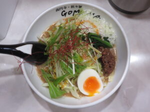 冷やし担々麺@GOMANIA（新高円寺駅）ビジュアル：トップ