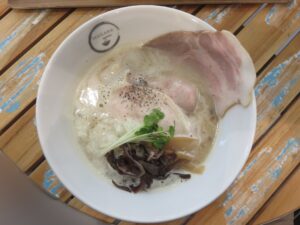 鶏白湯そば【塩】@MAGARA（志木駅）ビジュアル：トップ