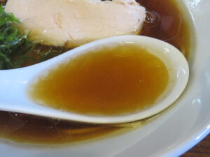 鶏出汁SOBA（醤油）@タマゴトメン（柏駅）スープ