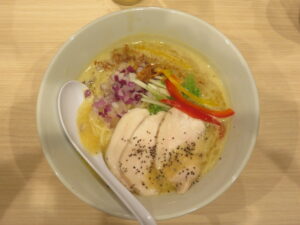 鶏ベジらぁ麺@らぁ麺 なとり（中野坂上駅）ビジュアル：トップ