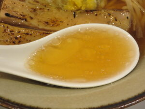鶏の醤油@麺スタイル 谷本家（本町駅）スープ