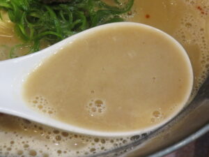 朝らしい担々麺@tokyo hanasansho（巣鴨駅）スープ