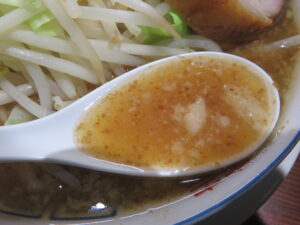 M.O@大井町 立食い中華蕎麦 いりこ屋（大井町駅）スープ