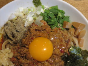 ザ・台湾まぜ麺@Newtowne Noodles（早稲田駅）具：上