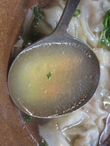 雲吞麺@中華 江川（浅草駅）スープ
