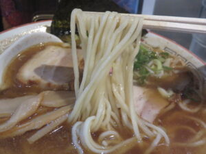 煮干し中華ソバ@宝来軒 総本店（高田駅）麺