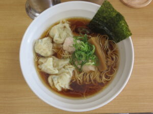 わんたん醤油らぁ麺@らぁ麺 NOBU（南大塚駅）ビジュアル：トップ