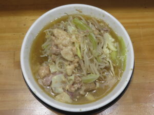 小ラーメン 少なめ@麺屋 小金（武蔵新城駅）ビジュアル：トップ