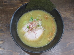 濃厚牡蠣ソバ@貝だしラーメン 貝ガラ屋 町田（町田駅）ビジュアル：トップ