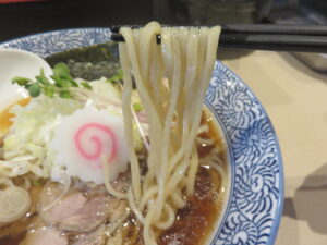 長岡生姜（醤油）@中華そば ながおか（希望ヶ丘駅）麺