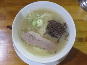 とんこつラーメン@博多長浜とんこつ亭（一橋学園駅）ビジュアル：トップ