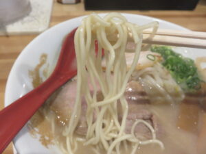 らぁ麺 白@麺屋 凩（宇和島駅）麺