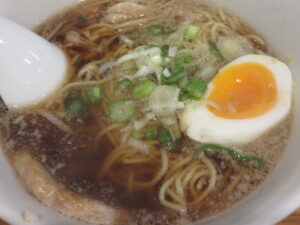 醤油ラーメン@Ramen Bar ざぶとん（池上駅）具