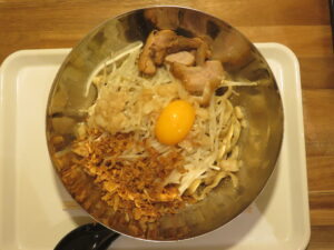 汁なしラーメン 小@ラーメン 太る（曳舟駅）ビジュアル：トップ