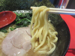 ラーメン（醤油）@横浜家系ラーメン 大将家（神奈川県伊勢原市）麺