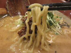 麻醤麺@ABCラーメン（中目黒駅）麺