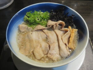 背脂煮干しごわ麺（肉多め）@借りキッチン（東長崎駅）ビジュアル