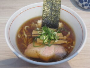 醤油そば（手揉み麺）@Ramen 博し光る（中田駅）ビジュアル