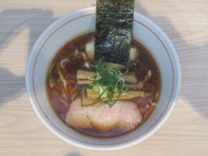 醤油そば（手揉み麺）@Ramen 博し光る（中田駅）ビジュアル：トップ