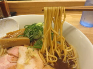 八丁味噌ラーメン@ラーメン いいかお（亀有駅）麺