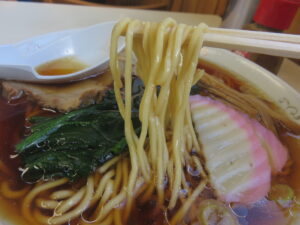 ラーメン@味世屋食堂（福島県いわき市）麺