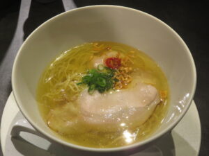 塩ラーメン@Ramen 翡翠（赤坂駅）ビジュアル