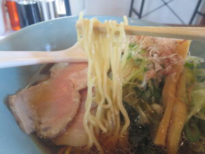 深谷ねぎそば@無添加らーめん ドラサン（埼玉県本庄市）麺