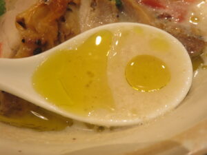 筍ポタヌードル@鶏ポタラーメン THANK 鎌倉小町（鎌倉駅）スープ