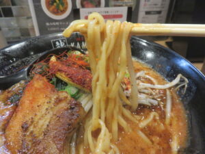 四川風辛味噌ラーメン@麺昇 神の手（中野駅）麺