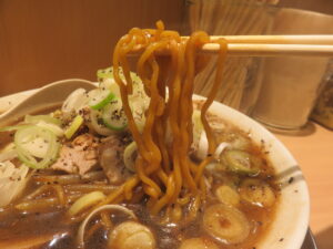 札幌ブラック@札幌 六坊（西早稲田駅）麺