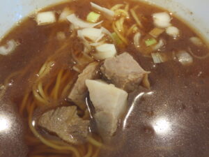 朝ラーメン@らぁ麺 ならずや（鶴ヶ島駅）具