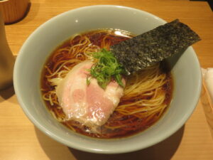 醤油らー麺@麺皇（麹町駅）ビジュアル