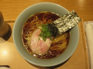 醤油らー麺@麺皇（麹町駅）ビジュアル：トップ